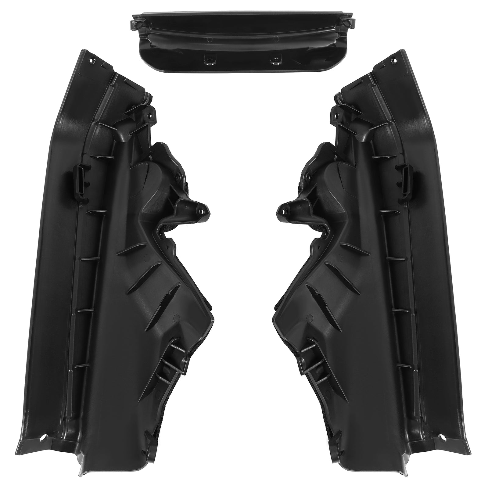 ya 1 7.3 3PCS Engine Upper Cover Compartment Partition Panel for BMW X5 X6 E70 E71 06-14