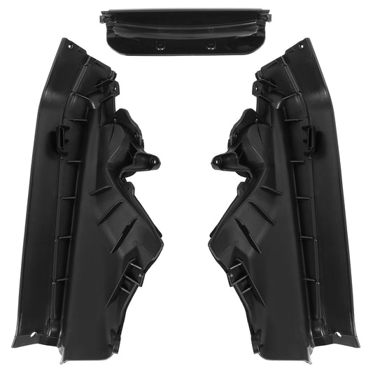 ya 1 7.3 3PCS Engine Upper Cover Compartment Partition Panel for BMW X5 X6 E70 E71 06-14