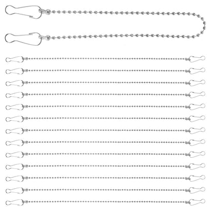 ya 14 24PCS Hanging Chains Garden Plant Hangers Metal Chains Hanging Chains