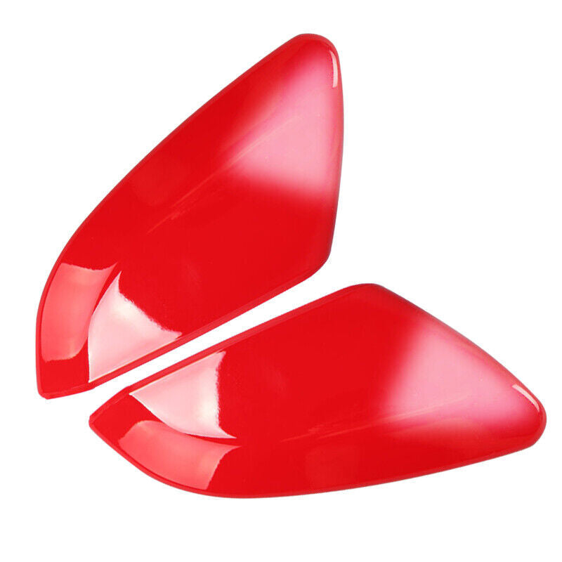ya 1 8.5.1 Red 2x Side Mirror Cover Protector Replacement Fits for Honda for Civic 16-20