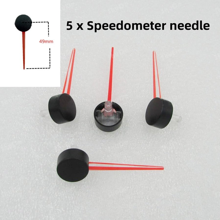 ya 5 8.7 5Pcs Speedometer Needle Pointers 49mm Length Universal For Car Motorcycle Gauges