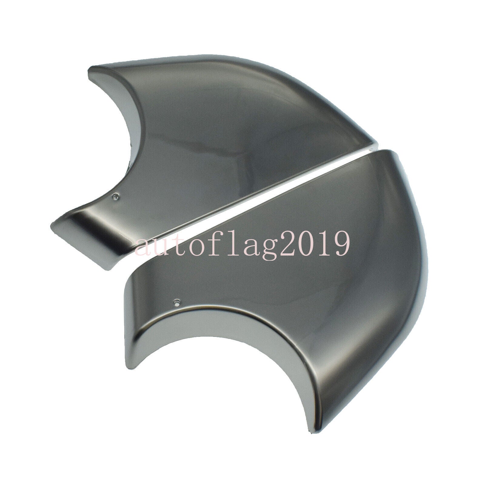 ya 1 8.5.1 for Model 3 2017 - 2022 Left and right mirror glass cover chrome plated one pair 