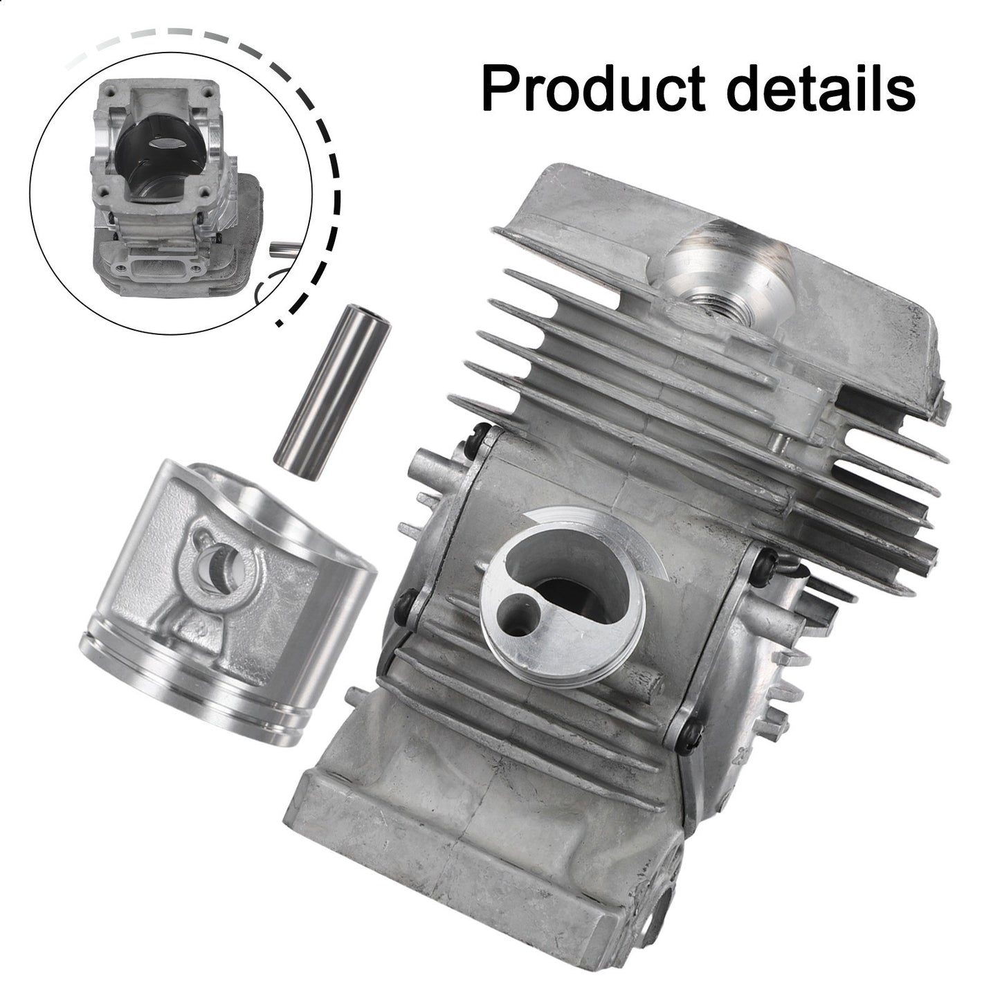 ya 14 Chrome Piston and Cylinder Assembly Fits For MS291 Chainsaws Efficiently