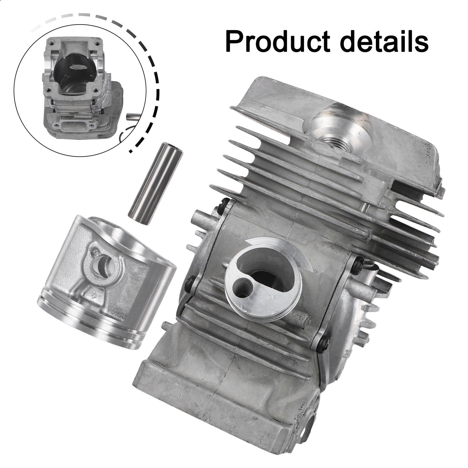 ya 14 Chrome Piston and Cylinder Assembly Fits For MS291 Chainsaws Efficiently
