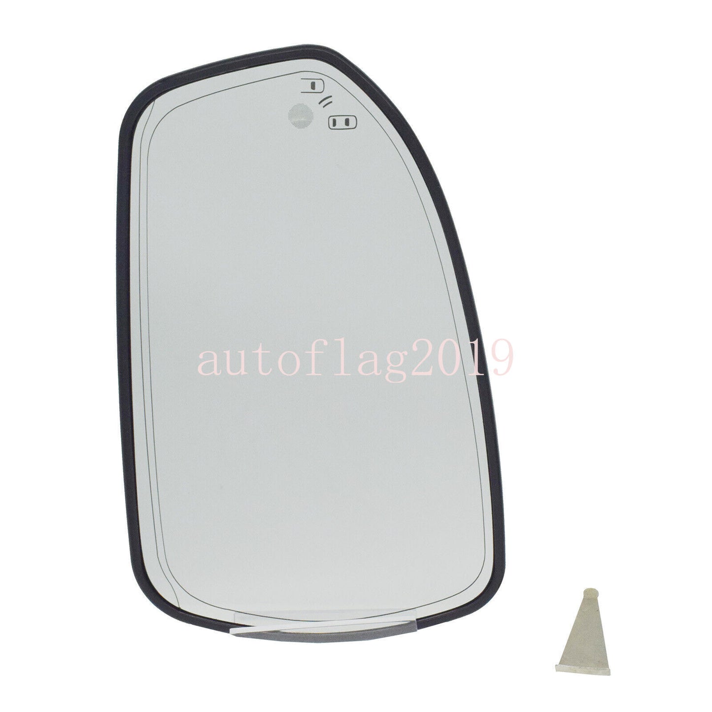 ya 1 8.5.3 for Fusion 13-20 Left Side Mirror with Blind Spot Monitor Heating for DS 7Z17K707H