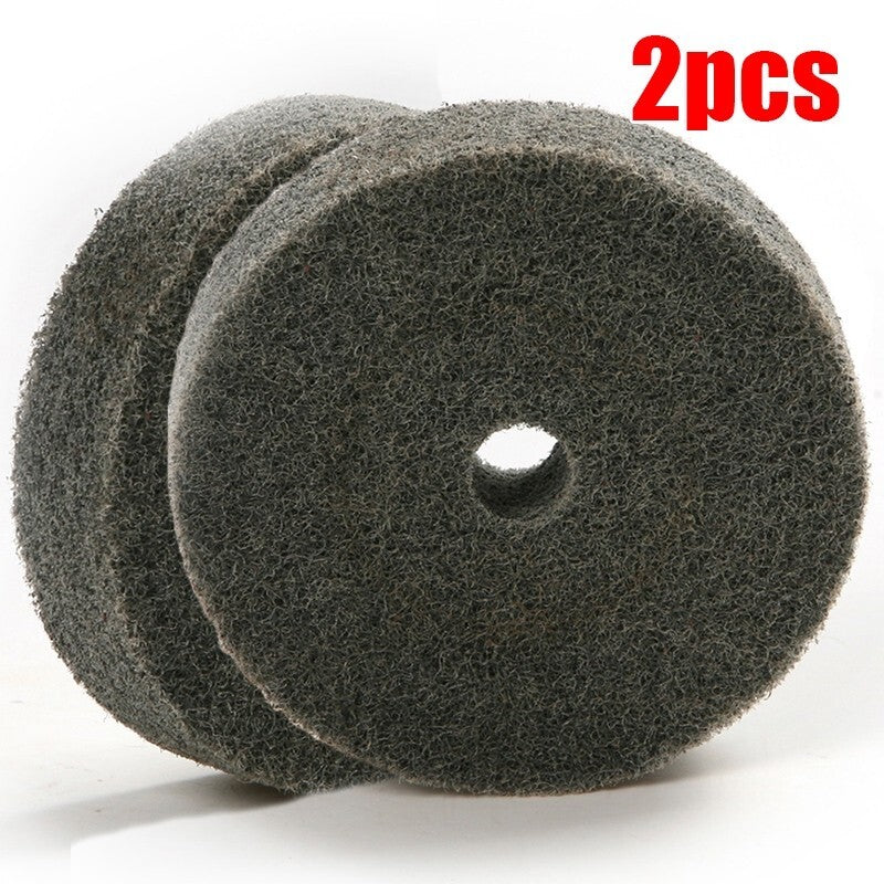 ya 17 3Inches Nylon Fiber Polishing Wheel Buffing Pad For Polisher Deburring Cleaning