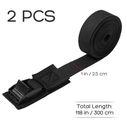ya 5 8.7 2 Pcs Roof Straps Surfboard Carrier Bike Rack Tie down Travel Bicycle Lashing