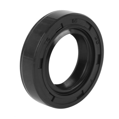 ya 5 8.7 Black 18 x 30x 7mm NBR Rubber Double Lip TC Oil Shaft Fuel Injector Seal for Car