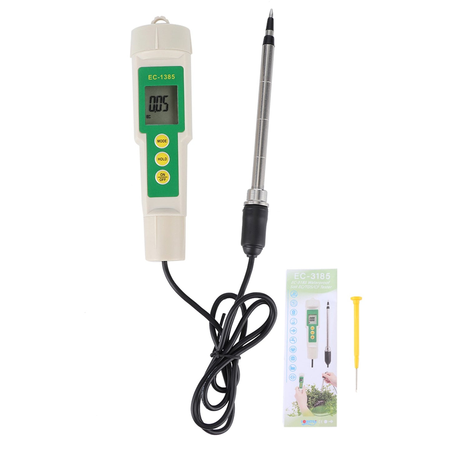 ya 26 EC?3185 Portable Soil EC/TDS/CF Tester Salinity Meter For Agricultural