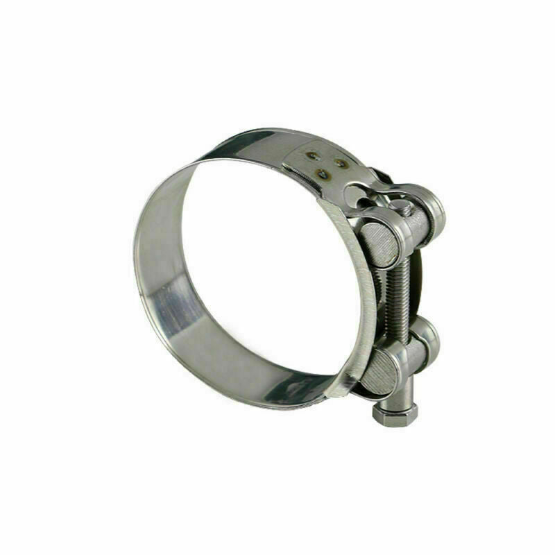 ya 1 6.30 1PC Universal Clamp 2.5 for Muffler and Resonator Clamp Stainless Steel