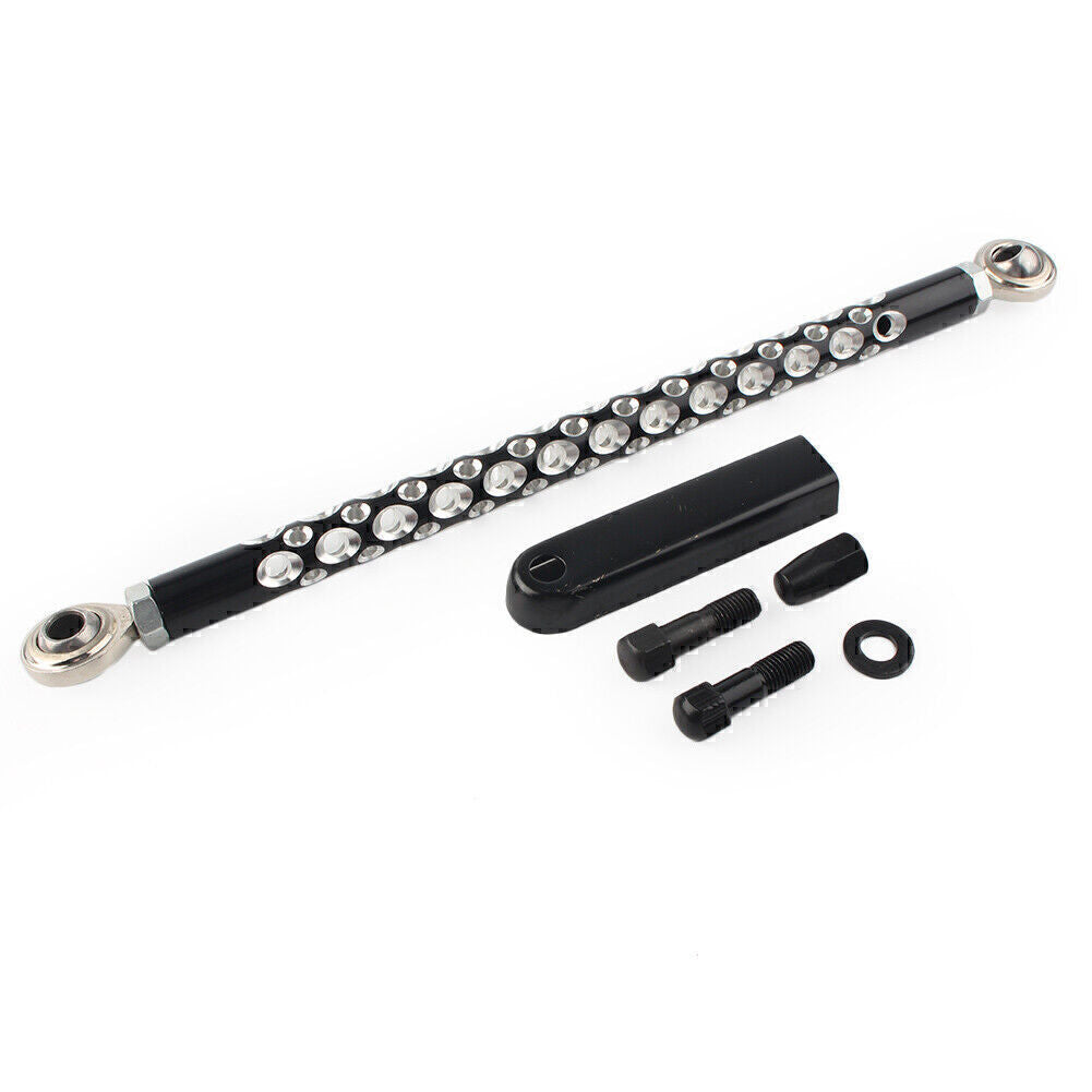 ya 5 8.7 12 CNC Shift Linkage Shifter Link for Harley Touring Electra Glide 87-19 Black