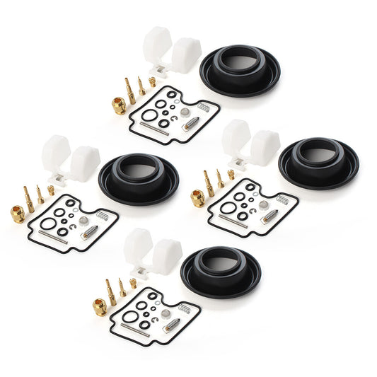 ya 4 6.17 for Suzuki GSX600F Katana 600 1998-2006 Carburetor Repair Kit Diaphragm Float
