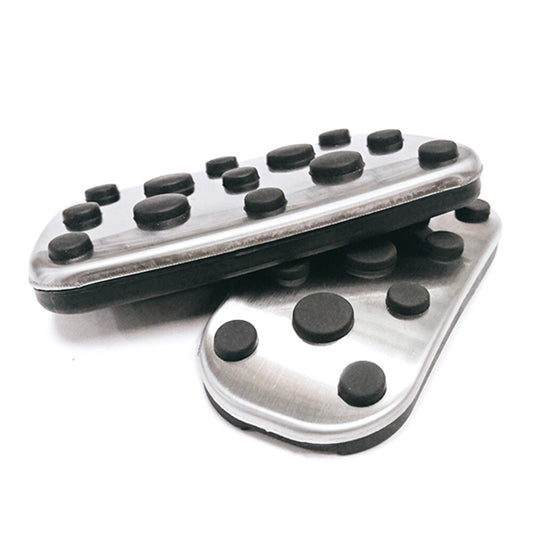 ya 9 6.5.2 Stainless Steel Foot Rest Brake Gas Pedal Cover for Toyota for Land Cruiser Prado