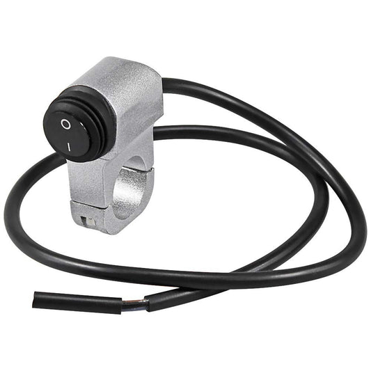 ya 1 7.4 ON OFF Switch 22mm Handlebar Headlight Switch Aluminum Alloy Fog Light Switch12V