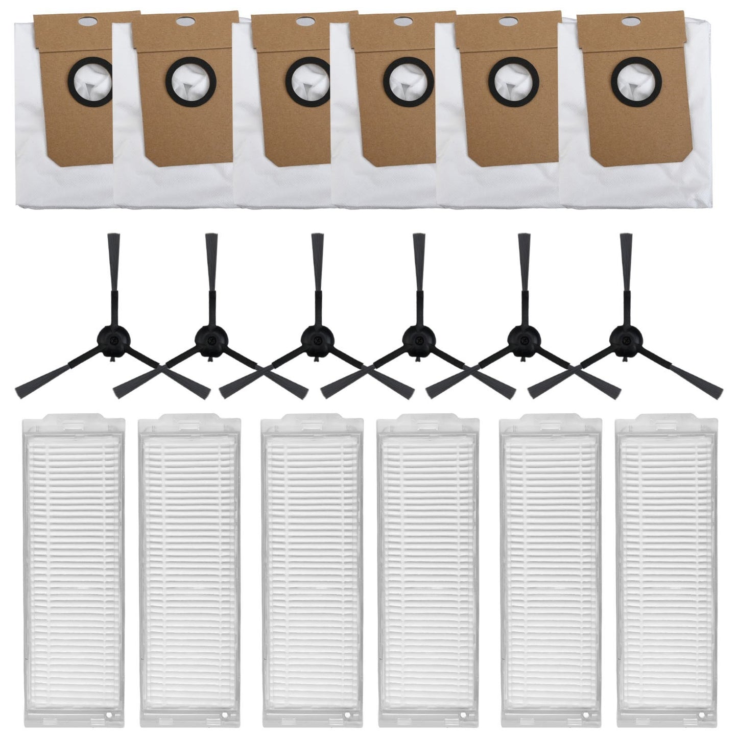 ya 25 Enhanced Cleaning Experience with Filter and Brush Set for Conga 13090