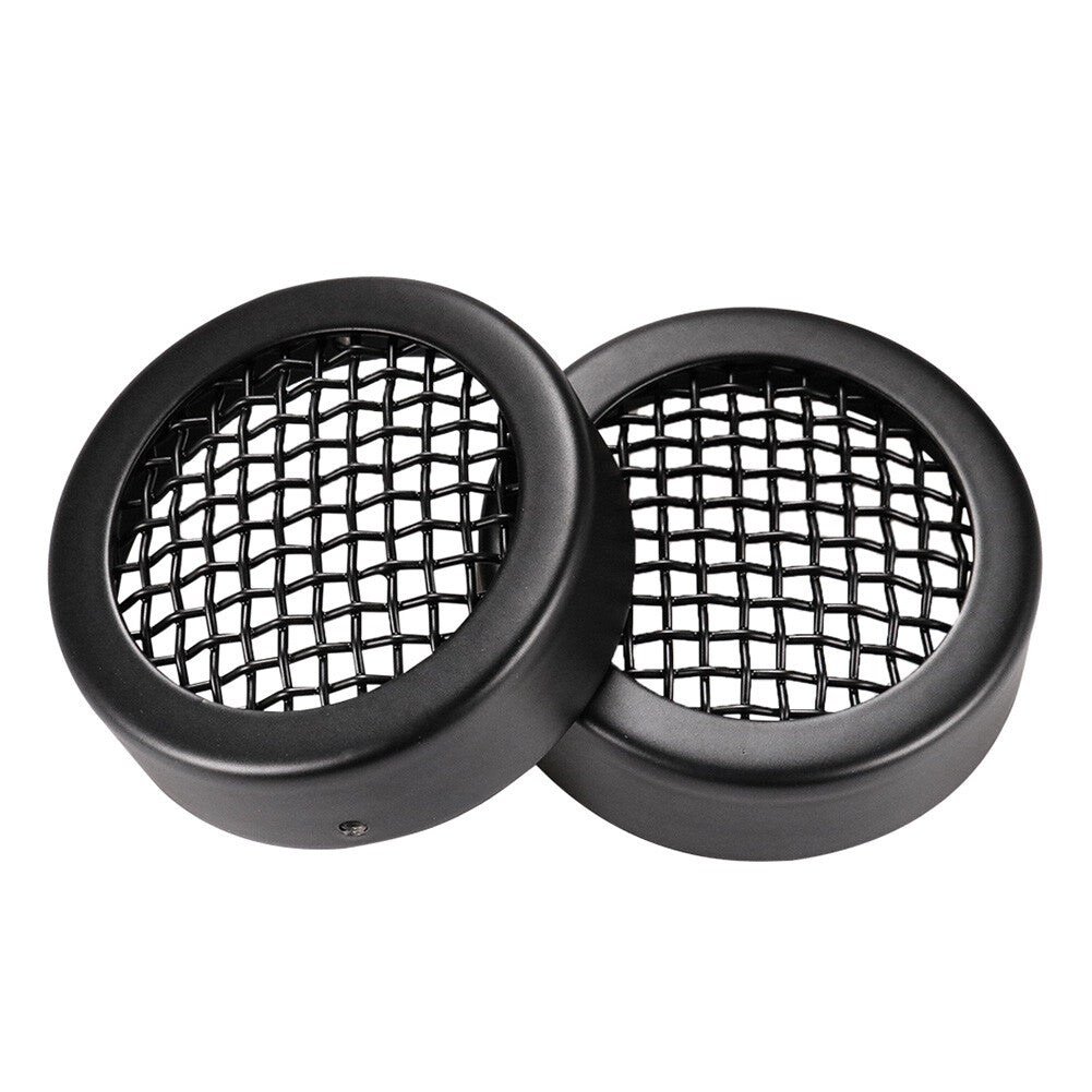 ya 5 6.16.2 for Harley Sportster XL883 XL1200 X48 2x Turn Signal Grill Cover Black Metal