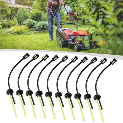 ya 14 10PCS Fuel Hose Pipe With Fuel Filter Kit For Cutter Mower Trimmer New Parts