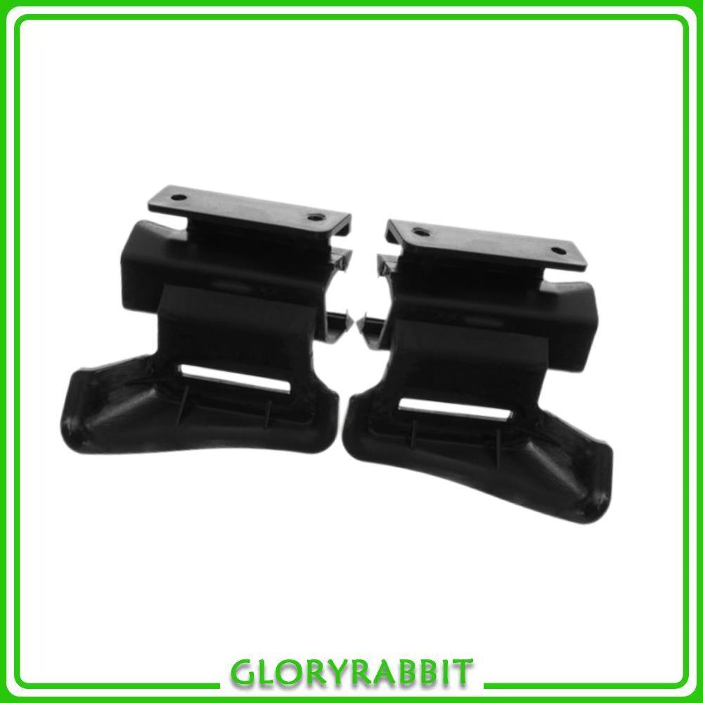ya 27 6.18.2 Black 2x Rear Bumper Cover Bracket Left + Right Side For 2006-2011 for Kia Rio
