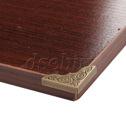ya 14 200PCS Elegant Bronze Album Edge Cover Corner Guard 25x4mm Guards