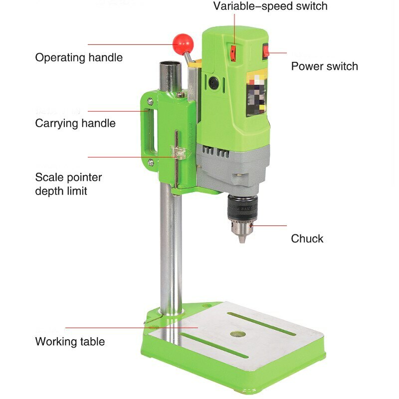 ya 26 710W Drilling Machine Desktop Small Portable Electric Drilling Machine