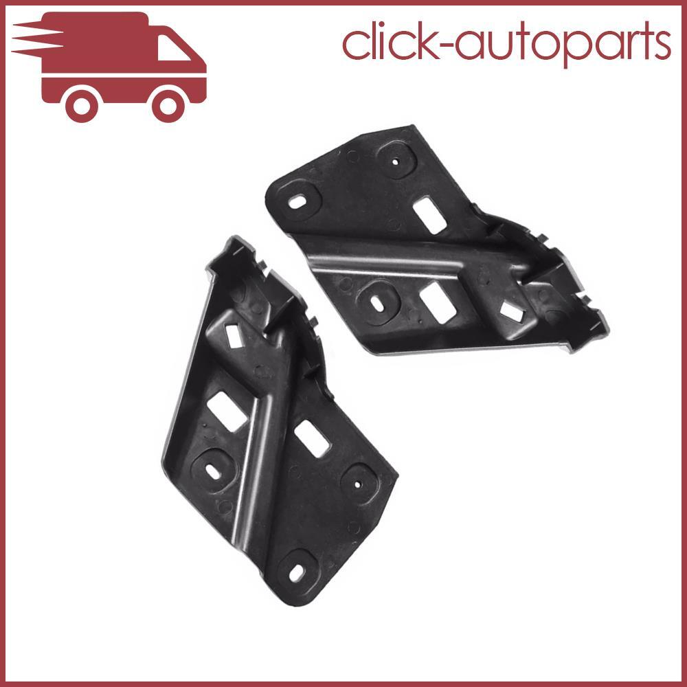 ya 27 6.18.2 2Pcs Rear Left & Right Side Bumper-Inner Bracket Black Fits For 2010-2016 SRX