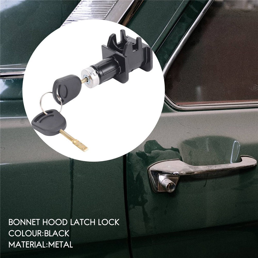 ya 10 5.28.3 Bonnet Range Hood Lock with 2-Key Suitable for Ford Transit Connect 2007-2013