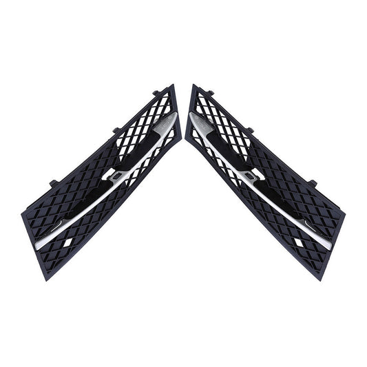 ya 3 6.23 1 Pair Front Lower Bumper Grille for BMW 5 Series F10 F11 2010-2013