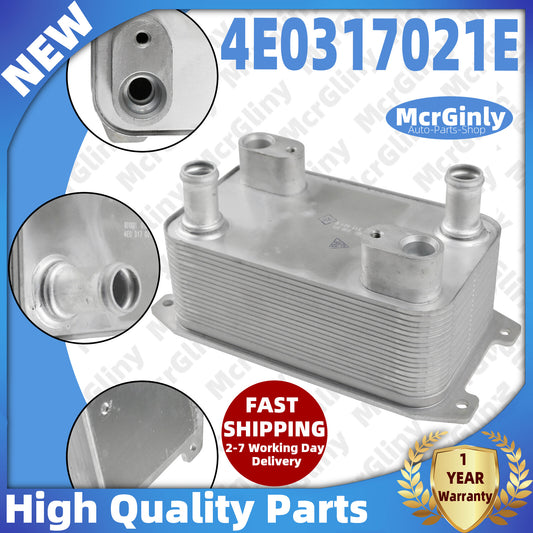 ya 1 7.8 2.8L 3.0T 3.2L Trans Oil Cooler 4E0317021E Fits for Audi for A8 2003-2010 09L 01J
