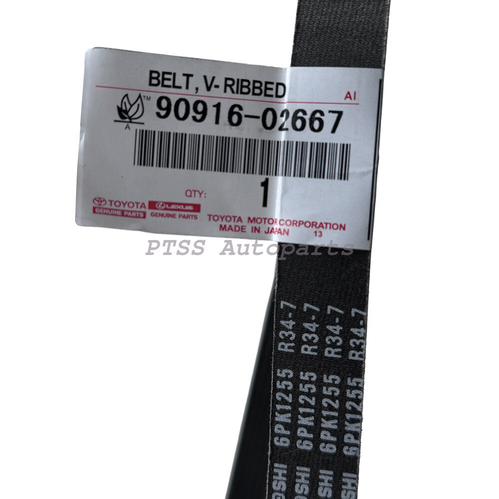 ya 1 7.1 9091602667 OE MITSUBOSHI Multi V-Belt for Toyota Camry for RAV4 for Scion 2.5L