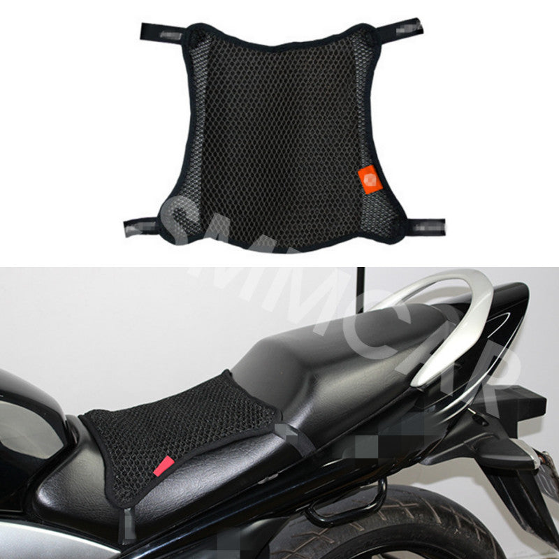 ya 5 8.7 Motorcycle 3D Mesh Sunscreen for Seat Cover Cushion Insulation Heat Pad Waterproof