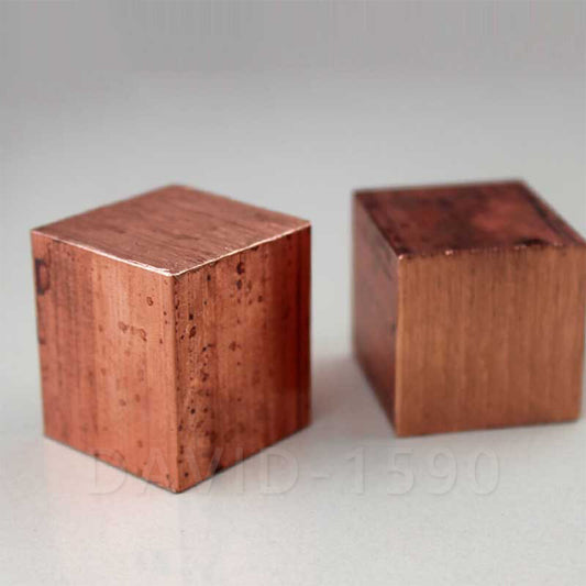 1pcs 99.9% Pure Copper T2 Cu Metal Block Copper Cube  Copper Electrode Sheet Bar