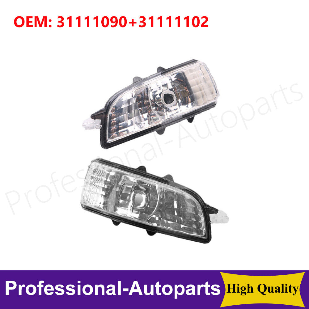 ya 4 6.17.2 31111090 31111102 Pair of Left+Right Turn Signal Light for Volvo C30 S40 S60 S80