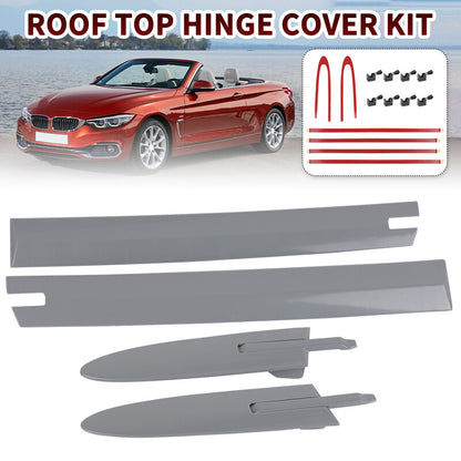 ya 5 8.7 4x Left Right Convertible Roof Top Hinge Cover Clips for BMW E93 F83 335i M3 M4