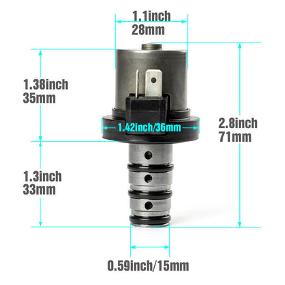 ya 5 8.7 F4A41 F4A42 F4A51 V4A51 Transmission Shift Solenoid Kit for Mitsubishi 96-on USA