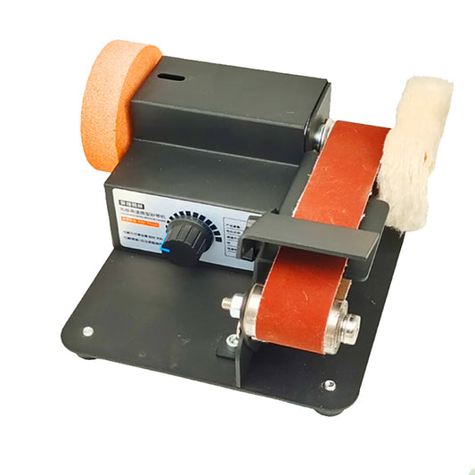 ya 17 0-10000RPM Abrasive Belt Sander Speed Adjustable Fixed Angle Polishing Machine