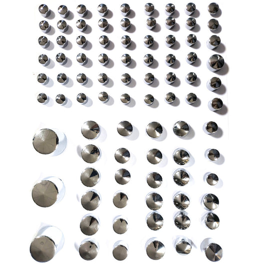 ya 2 6.29 Chrome bolt decorative cap suitable for Harley Softail dual cam engine 2000-2006