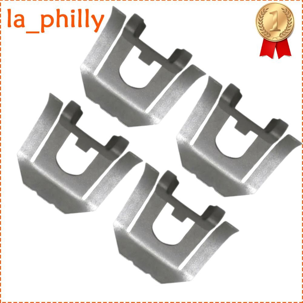 ya 6 6.13.2 4pcs Fuel Line Retainer Clips Metal Silver Fits for Chrysler 1997-2021