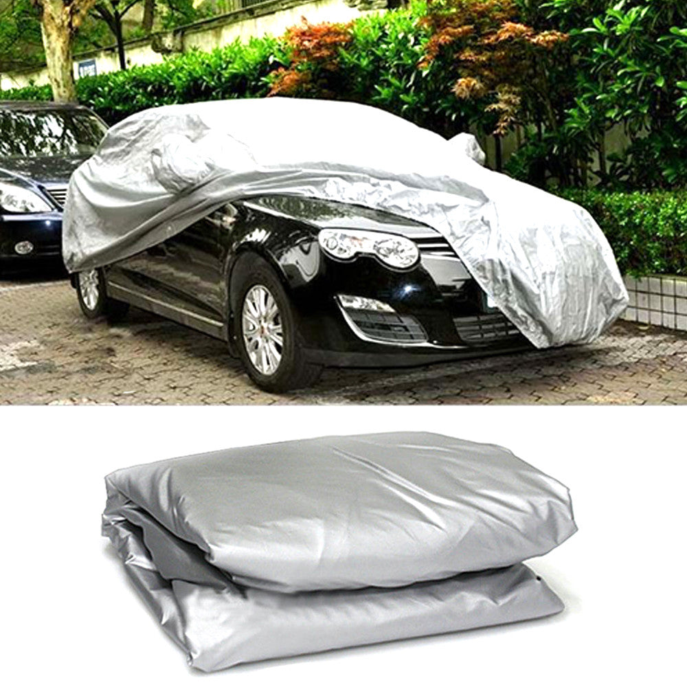 ya 5 8.7 WaterProof Full Car Cover For Outdoor Dust UV Ray Rain Resistant Fits Small Car