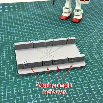 ya 14 Professio l Model Maker Tool Angled Cutter Guide For Pise Materials Trimming