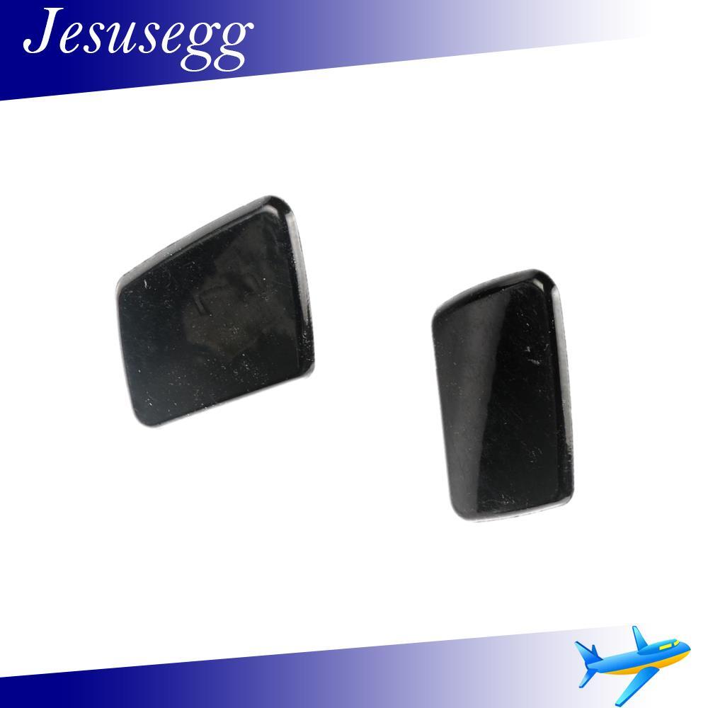 ya 27 6.18 2x Headlight Front Bumper Washer Cover Cap Lid for VOLVO S40 V50 2005-2007