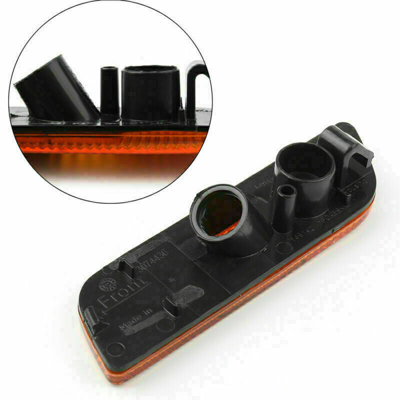 ya 1 8.5.4 Front Bumper Side Marker Light Amber Right Side Fit for VOLVO S80 1998-2006
