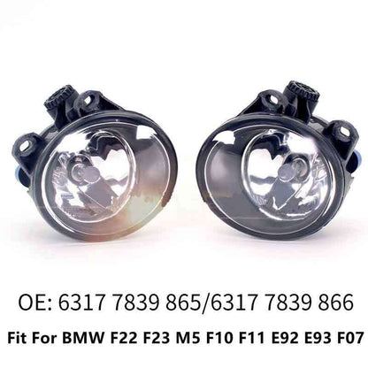 ya 1 8.12 baidi Fog Lights for 328i 335i Coupe F10 F11 M5 Clear Lens Replacement Bumper Lamp