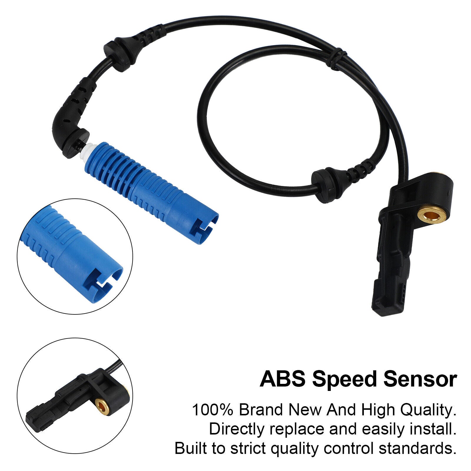 ya 1 8.5.2 Front Left ABS Speed Sensor 34526752681 For 3 E46 Z4 316 318 320 SG