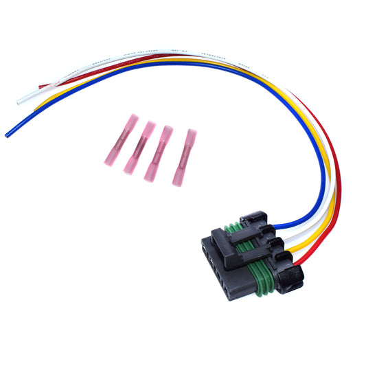 ya 1 8.5.3 Blower Motor Resistor Connector 4 Wiring Harness for Colorado for GMC for Canyon 