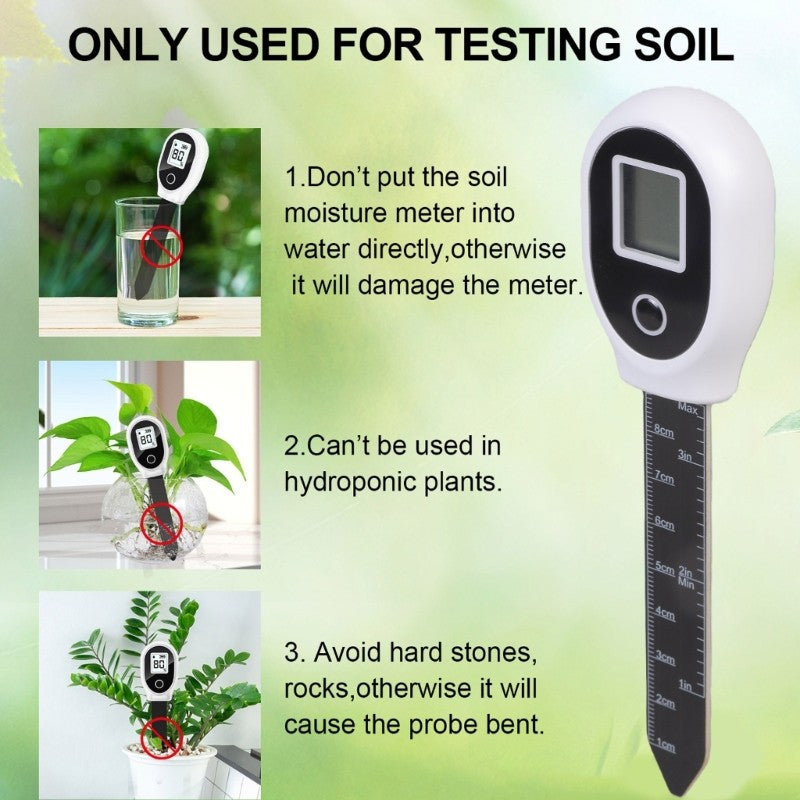 ya 26 Handheld Soil Humidity Tester Soil Gauges Tool for Indoor & Outdoor Use