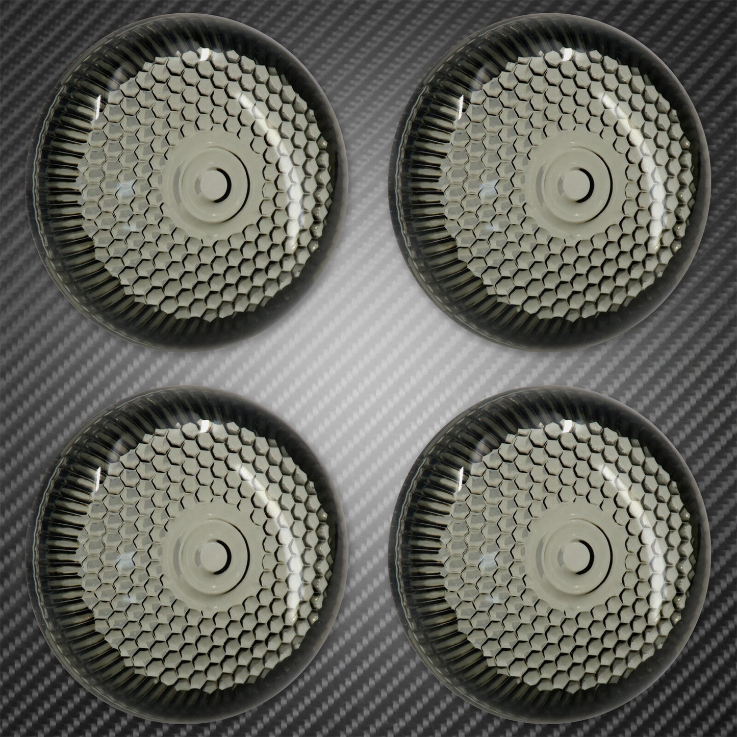 ya 5 8.7 4 Smoke Bullet Turn Signals Light Lens Cover Fit for Harley Dyna Softail Touring