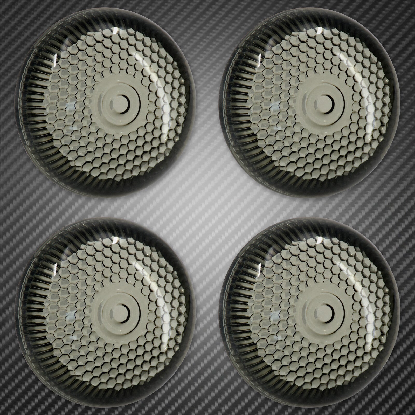 ya 5 8.7 4 Smoke Bullet Turn Signals Light Lens Cover Fit for Harley Dyna Softail Touring