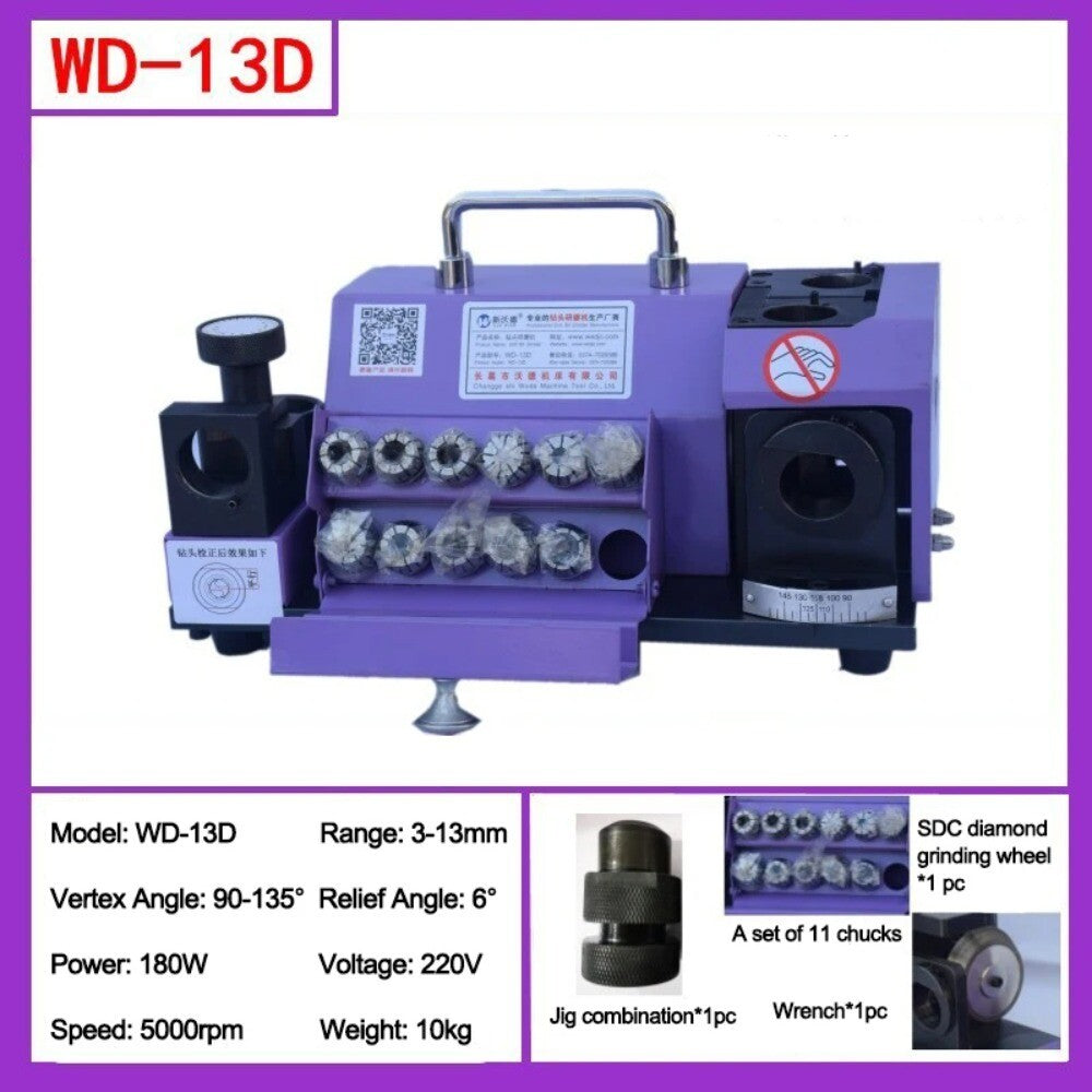 Drill Sharpening Machine Alloy Tungsten Carbide Twist Drill 3-13 High Precision