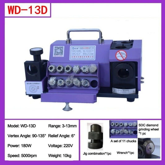Drill Sharpening Machine Alloy Tungsten Carbide Twist Drill 3-13 High Precision