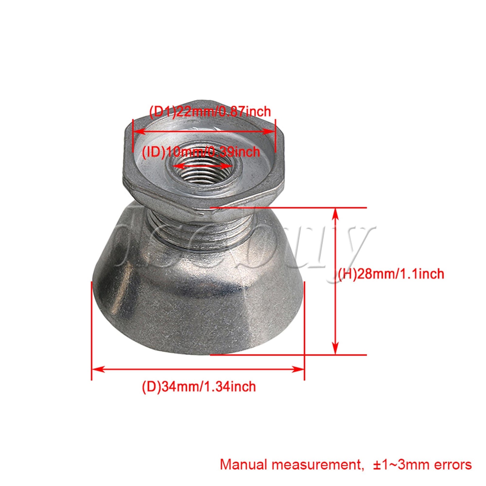 ya 26 Dryer Motor Pulley Part Replacement for 8578565 Silver